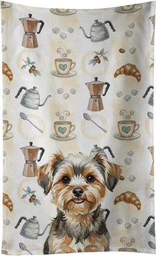 Vista 78 de Caroline's Treasures Afghan Hound - Toalla de cocina para barra de café, terciopelo frontal y lazo de algodón, lavable a máquina Sabueso afgano