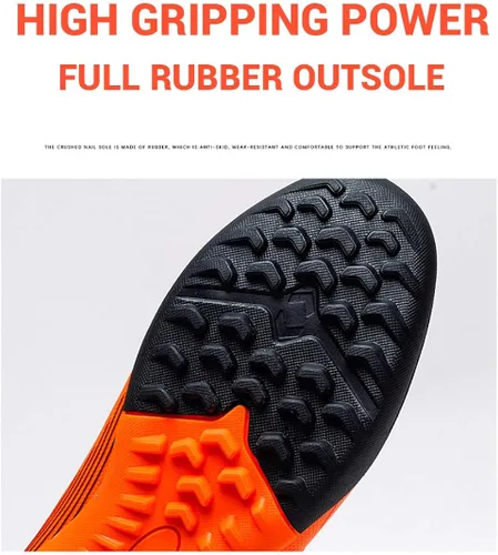 Vista 5 de Niber TF - Zapatos de fútbol para jóvenes de césped de fútbol para niños zapatos deportivos
