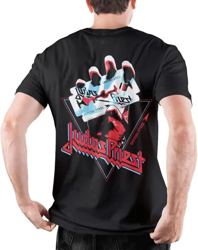 Vista 2 de Camisetas de manga corta para hombre, cómodas camisas de algodón de verano