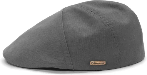 Vista 10 de Sterkowski Ivy Five Newsboy - Gorra plana de algodón 100% suavizado para hombre, gorra transpirable de 5 paneles sin forro