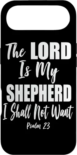 Vista 27 de The Lord is My Shepherd - Funda con versículo bíblico cristiano para iPhone 17