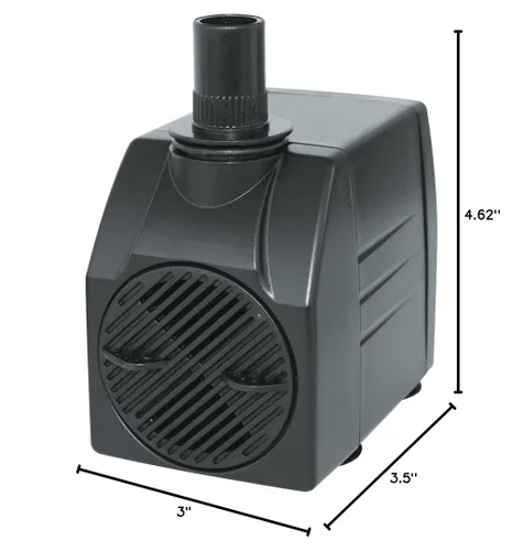Vista 2 de Danner Manufacturing, Inc., Fuente y Bomba de Agua Estatuaria 290 GPH, 01723