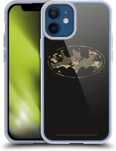 Vista 298 de Head Case Designs Funda de gel con licencia oficial de Batman DC Comics Bat Signal Logos [protección de grado militar] compatible con Apple iPhone 7