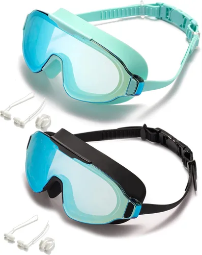 Vista 9 de Seasprint - Gafas de natación antivaho de gran angular