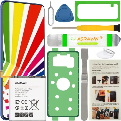 Vista 9 de ASDAWN Para Samsung Galaxy S5 Batería Reemplazo SM-G900 G900A/P/V/T/F/H/R4/TR/W8/BVB EB-BG900BBC EB-BG900BBU EB-BG900BBE, i9600, Batería para Galaxy