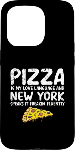 Vista 14 de iPhone 16 Pizza is my love language and New York speaks it freakin Case