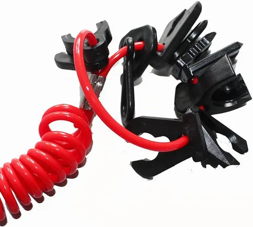Vista 3 de X-Haibei Cordón universal para interruptor de matanza de barco, 11 llaves para Johnson, Evinrude, Mercury, Yamaha, Suzuki, cubierta fuera de borda