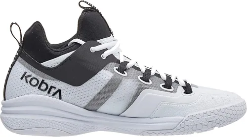 Vista 3 de Salming Men's Kobra Mid 2 Squash Indoor Court Sports Shoes, WhiteBlack