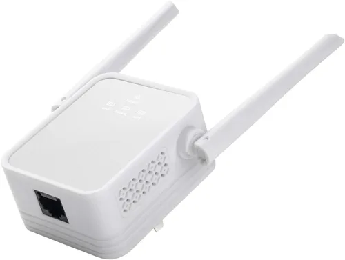 Vista 4 de Amplificador de señal TUOSHI actualizado 2025 de 1200 Mbps de alcance WiFi, cubre hasta 5000 pies cuadrados y 35 dispositivos, repetidor WiFi