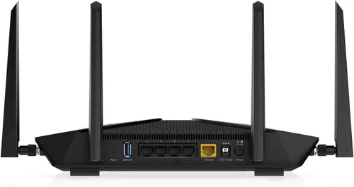 Vista 4 de Netgear Nighthawk AX6 6-Stream AX4300 WiFi 6 Router (RAX45-100NAS)
