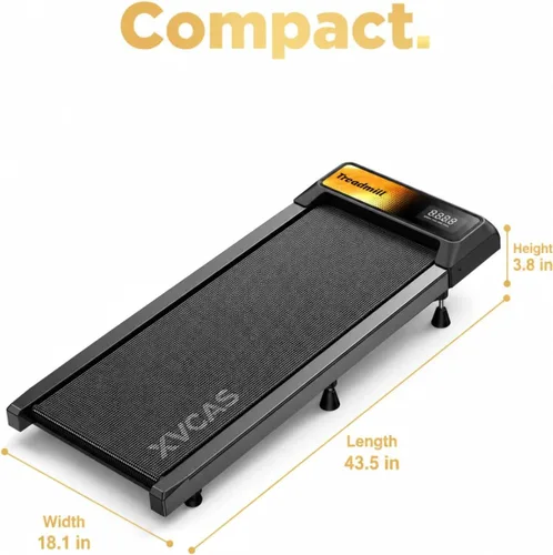 Vista 13 de Walking Treadmill Pad with 0–5-8% Incline, 2.5HP Compact Treadmill，Perfect for Running, Walking & Under-Desk Use，Quiet Operation for Home or Office