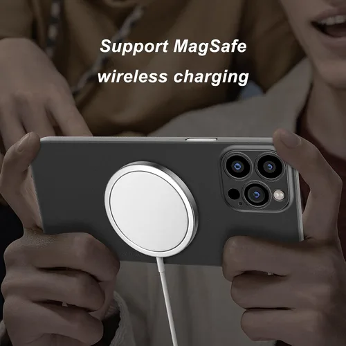 Vista 6 de memumi Versión actualizada para iPhone 13 Pro Ultra Slim 0.012 in acabado mate cubierta trasera para iPhone 13 Pro 2021 funda delgada con diseño