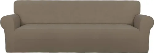 Vista 79 de PureFit Funda súper elástica para sofá reclinable con bolsillo, funda de sofá suave y antideslizante de elastano, lavable, protector de muebles