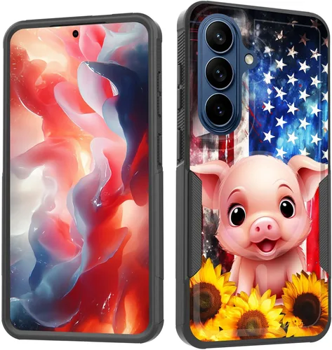 Vista 84 de Funda magnética para Galaxy A16 5G, [compatible con MagSafe] [protección contra caídas de grado militar] Funda resistente a prueba de golpes