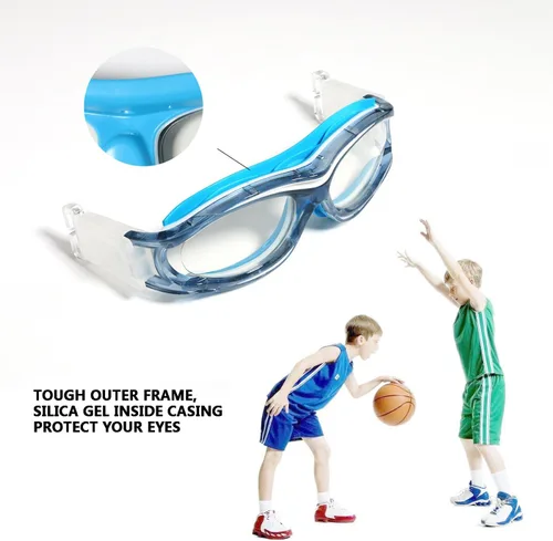 Vista 10 de Gafas deportivas de baloncesto con correa elástica para niños, gafas de fútbol