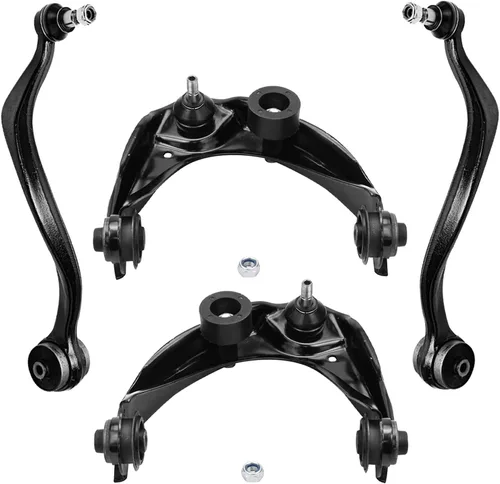 Vista 170 de Detroit Axle - Barras estabilizadoras de brazos de control delanteros 4WD para Ford 2005-2008 F-150 Lincoln Mark LT, 2 brazos de control superiores