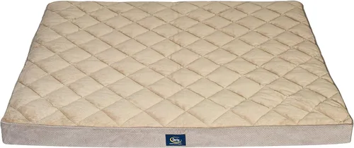 Vista 8 de Serta Cama ortopédica acolchada para perros con parte superior para mascotas - Gris pizarra (XL)