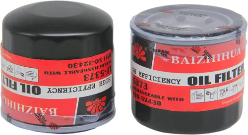 Vista 5 de Paquete de 5 filtros de aceite de motor BAIZHIHUA LF-5373 de alta calidad que reemplazan a HH150-32430, HH1J0-32430, 70000-15241, compatible