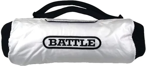 Vista 4 de Battle Calentador de manos de fútbol deportivo – Bolsa calentador de manos repelente al agua con bolsillos, correa de cintura ajustable, sistema