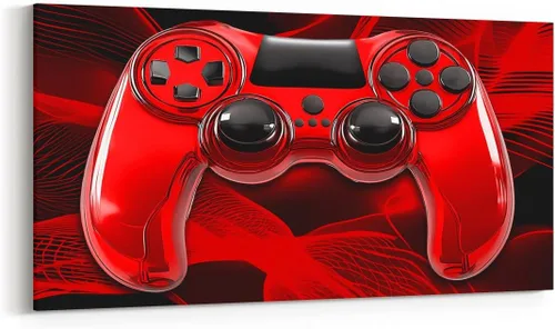 Vista 17 de Feelyou Lienzo decorativo para pared, control de juegos, oficina, pósteres para adultos, regalos de juegos, arte de pared para el baño, arte