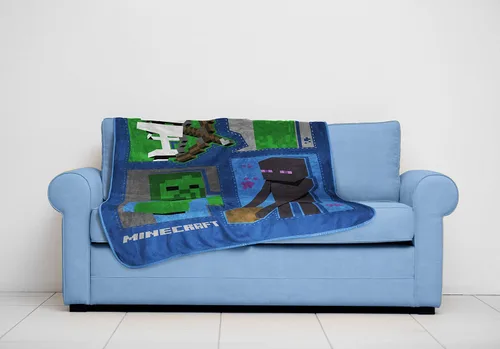 Vista 9 de Jay Franco Minecraft Steve Pillow Buddy - Paquete de 2 piezas, incluye Pillow Buddy, manta