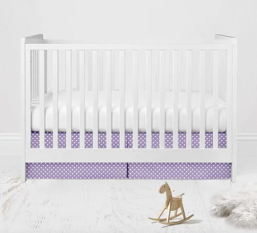 Vista 11 de Bacati - Sábana bajera ajustable de 100 % algodón universal para bebé de EE. UU. para cuna o niño pequeño (PIN DOTS, turquesa aguamarina)