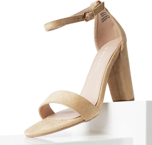 Vista 3 de J. Adams Shirley Tacones para Mujer - Sandalias de tacón alto con correa al tobillo
