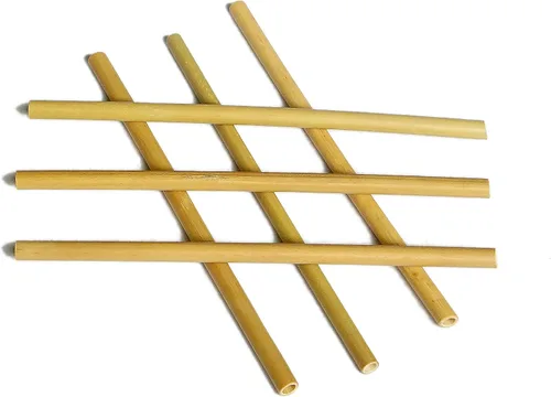 Vista 4 de IA Crafts Palitos de bambú, 120 suministros de bambú natural, 5.7 pies 5.9 pies de largo, 0.20 a 0.24 pies de diámetro, perfectos para proyectos