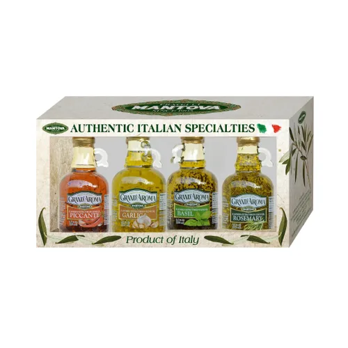Vista 12 de Mantova Grand'Aroma Aceite de oliva virgen extra con sabor a albahaca, 8.5 onzas líquidas (paquete de 1)