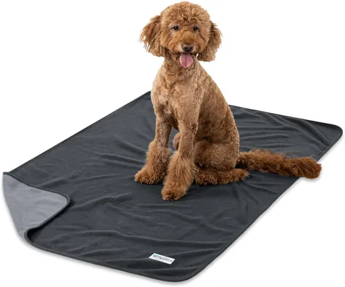 Vista 17 de PetAmi Manta Impermeable para Mascotas Cama para Perros Funda de Sofá para Muebles, Reversible Lavable Forro Polar Suave