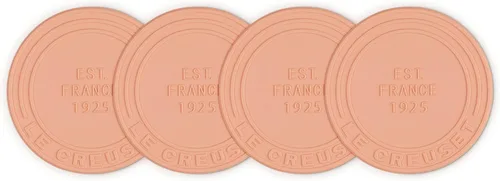 Vista 9 de Le Creuset Posavasos de silicona (est. 1925), juego de 4, Cerise