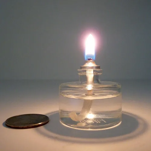 Vista 3 de Firefly Velas recargables de vidrio transparente sin perfume, paquete de 5 velas de té de larga duración a granel con mecha de algodón y soporte
