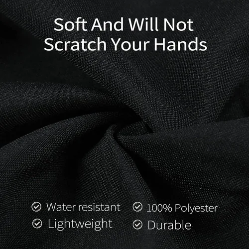 Vista 4 de Delantal ajustable con peto, impermeable, con 2 bolsillos, correa para el cuello y corbata extra larga, delantales de cocina unisex