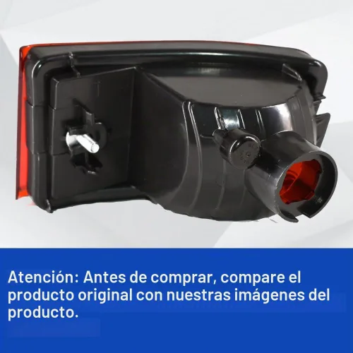Vista 5 de Reflector de Parachoques Trasero Luz de Cola Compatible con 2003-2005 Toyota 4Runner 2002-2009 Toyota Land Cruiser Prado 120 (Lado del Conductor)