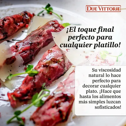Vista 6 de Due Vittorie Vinagre Balsámico Oro de Módena. Puntuación más alta del Consorcio de Módena: 8.45 fl oz / 8.5 fl oz