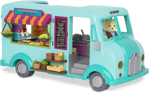Vista 14 de Li'l Woodzee z Breezy - Coche de juguete para figuras con maleta, vehículos