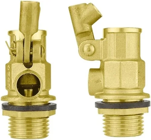 Vista 2 de Brass Float Valve 1/2inch 3/4inch 1inch - Automatic Water Level Control Valve for Water Towers and Tanks(1Inch)