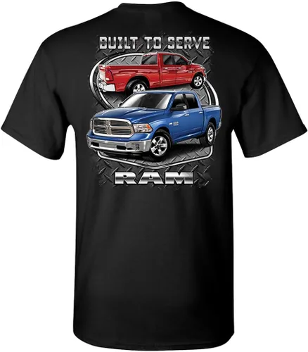 Vista 2 de Dodge Camiseta RAM Trucks (3 camiones) F&B Guts Glory