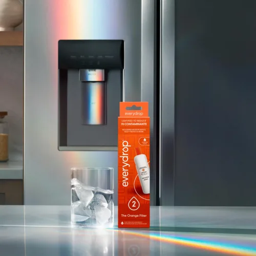 Vista 9 de everydrop by Whirlpool Ice & Water Refrigerator Filter 2, Orange, EDR2RXD1