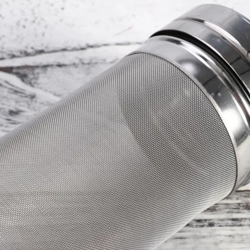 Vista 9 de SHOWERORO Cartucho de filtro de cerveza de acero inoxidable de 12 pulgadas colador de malla para elaboración de vino casero y herramienta