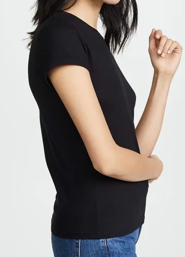 Vista 4 de Vince Essential Crew Tee para mujer