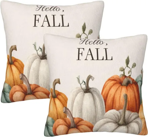 Vista 49 de Fundas de Almohada Flor de Pascua Dorada Copo de Nieve Navidad Xmas Juego de 2 Fundas de Almohadas Cuadradas Funda de Cojín Fundas de Almohadas