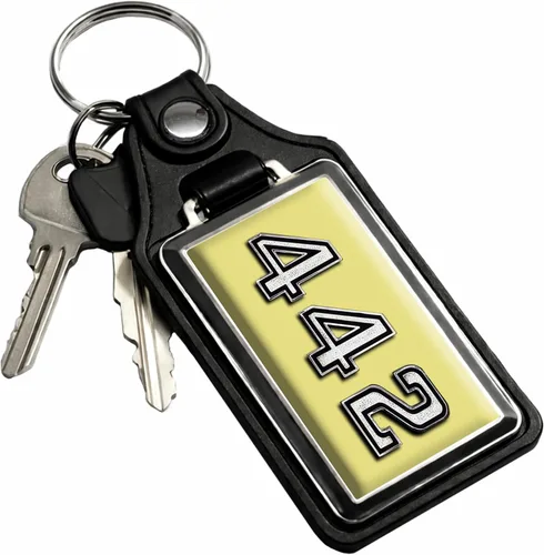 Vista 25 de Brotherhood Car Key Chain for Cutlass - Classic Models Keychain for Men and Women Gift Key Ring