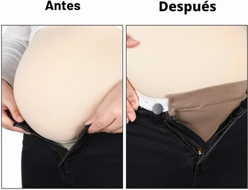 Vista 6 de WILLBOND - Pantalones de maternidad extensores ajustables para embarazo, 6
