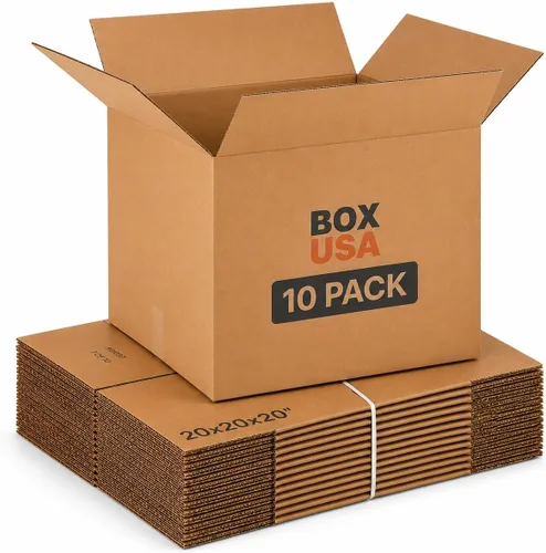 Vista 2 de Paquete de 25 cajas de cartón corrugado de envío 6x6x6