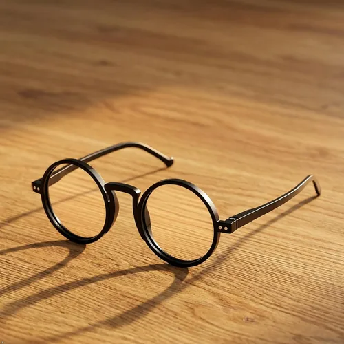Vista 7 de Eyekepper Gafas de lectura redondas para mujeres y hombres lectores retro Mens Ladies Reader Eyeglasses,All Day Comfort Spring Hinges,Fashion Negro