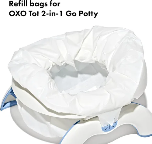 Vista 2 de Bolsas de relleno OXO Tot 2 en 1 Go Potty, 30 unidades.