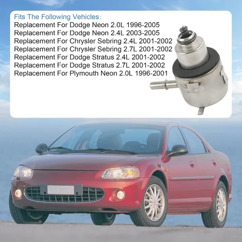 Vista 2 de JDMSPEED Nuevo filtro de combustible regulador de presión FPR reemplazo de la bomba de combustible para Dodge Neon 1996-2005 PR326, 24026, 4546610