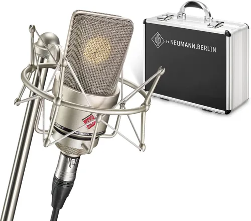 Vista 7 de Neumann TLM 103-MT-Set Micrófono de estudio de condensador mono de diafgrama grande Negro