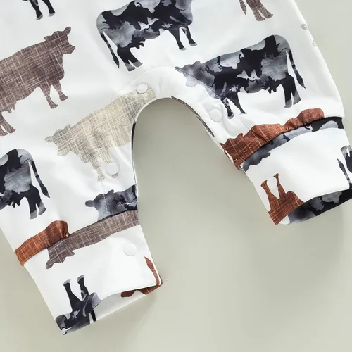 Vista 6 de Mubineo Mameluco sin mangas para bebé, niño, niña, de verano, vaquera, ropa unisex